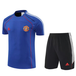 25-26 Man Utd Fancy blue Training Short Suit