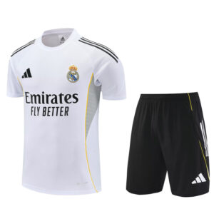 25-26 RMA White Training Short Suit