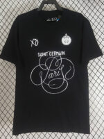 2025 PSG Black XO High Quality Casual T-Shirt