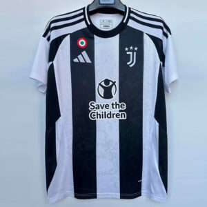 24-25 JUV Home Fans Soccer Jersey (前带广告)