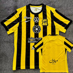 25-26 Ittihad Home Fans Soccer Jersey