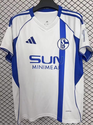 25-26 Schalke 04 Away Fans Soccer Jersey