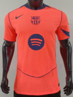 25-26 BAR Third Player Version Soccer Jersey