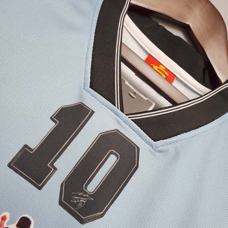 2001 Argentina MARADONA 10# Commemorative Edition Retro Soccer Jersey - Image 6