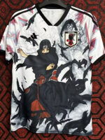 2024 Japan White Black Special Edition Fans Soccer Jersey (忍者宇智波)