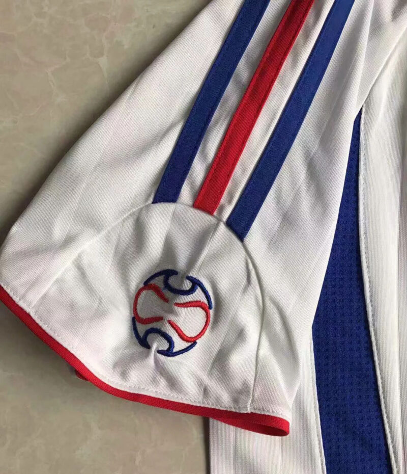 2006 France Away White Retro Soccer Jersey(带胸前小字) - Image 8