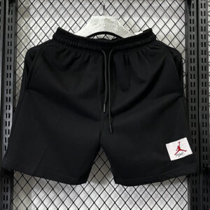 M001 Jordan Black Pure Cotton Fabric Casual Short Pants (红标)