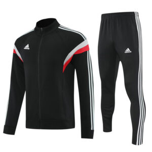 2025 AD Black Jacket Tracksuit #2314
