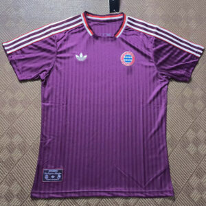 24-25 Bayern Purple Casual Retro Edition Training Shirts