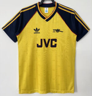 1988-1990 ARS Away Yellow Retro Soccer Jersey