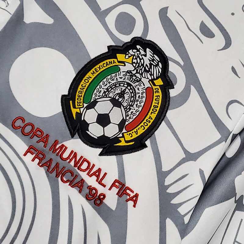 1998 Mexico Away Retro Soccer Jersey - Image 4