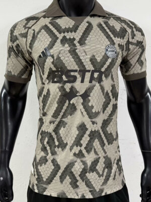 25-26 Bayern Grey Joint Edition Player Version Soccer Jersey
