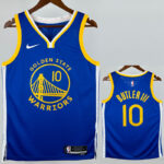 22-23 WARRIORS BUTLERIII #10 Blue Top Quality Hot Pressing NBA Jersey (V领)
