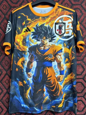 24-25 Japan Black Special Edition Fans Training Shirts (悟空黄)