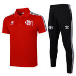 25-26 Flamengo Red Polo Tracksuit #C2517