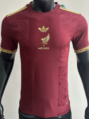 25-26 Mexico Gold Cup Red Player Version Soccer Jersey
