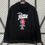 23-24 BAR Black Hoody (加绒) 黑