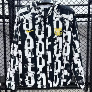 25-26 BAR Black white Windbreaker