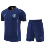 25-26 Man City Royal blue Training Short Suit