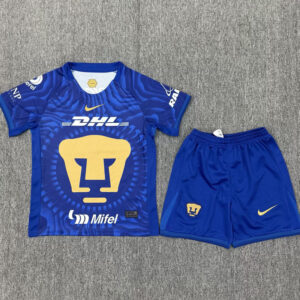 25-26 Pumas UNAM Away Kids Soccer Jersey