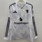 25-26 Man Utd Away Long Sleeve Soccer Jersey (长袖)