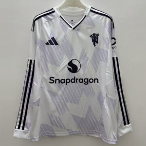 25-26 Man Utd Away Long Sleeve Soccer Jersey (长袖)
