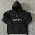 25-26 BAR Black Hoody 黑色(加绒)黑标