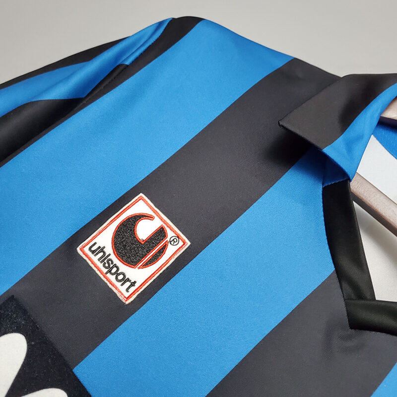 1988-1990 INT Home Retro Soccer Jersey - Image 4