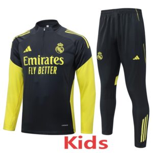 25-26 RMA Dark gray Kids Half Pull Tracksuit #E25119(童装)(半拉链)
