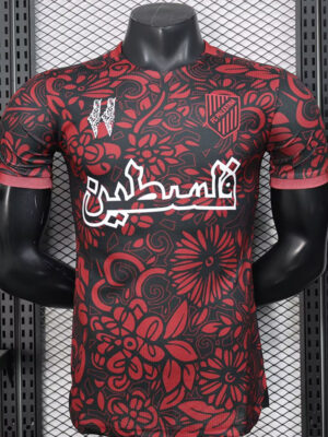 25-26 Palestina FC Red Black Player Version Training shirts