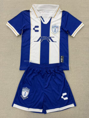 25-26 Pachuca Club World Cup Home Kids Soccer Jersey
