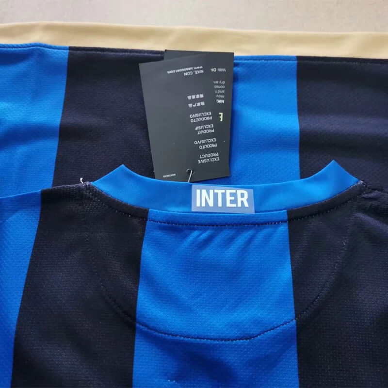 2008-2009 INT Home Retro Soccer Jersey - Image 6