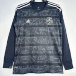 2019-2020 Mexico Black Long Sleeve Retro Soccer Jersey (长袖)