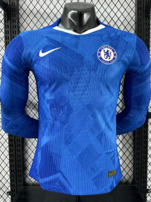 25-26 CHE Home Long Sleeve Player Version Soccer Jersey (长袖球员)