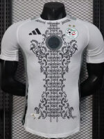 25-26 Algeria White Player Version Training shirts (黑标)