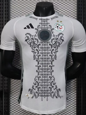 25-26 Algeria White Player Version Training shirts (黑标)