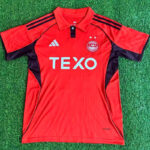 25-26 Aberdeen Home Fans Soccer Jersey