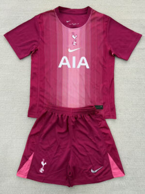 25-26 TOT Purple GoalKeeper Kids Soccer Jersey