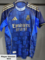 25-26 RMA Blue Special Edition Player Version Training Shirts (球员)