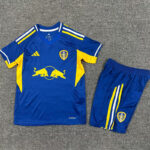 25-26 Leeds United Away Kids Soccer Jersey
