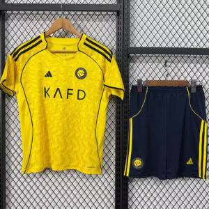 25-26 AL-Nassr Home Kids Soccer Jersey