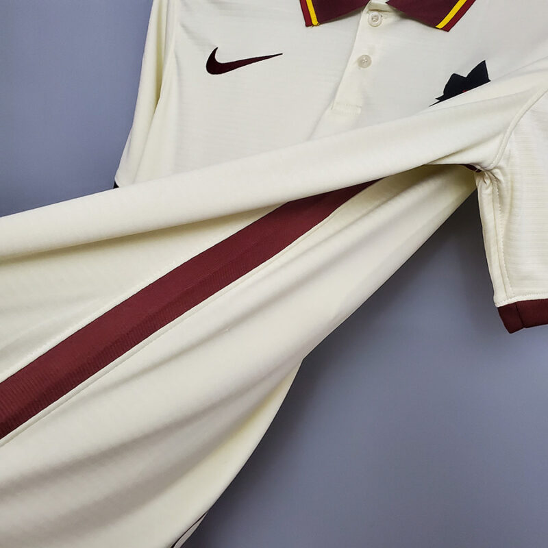 20-21 Roma Away Retro Soccer Jersey - Image 10