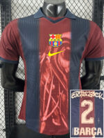 25-26 BAR Joint Edition Cactus Jack #2 BARCA Player Version Soccer Jersey