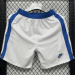 D706 NK White Casual Short Pants
