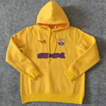 25-26 BAR Yellow Hoody 黄色(加绒)彩标