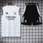 25-26 RMA White Tank top and shorts suit