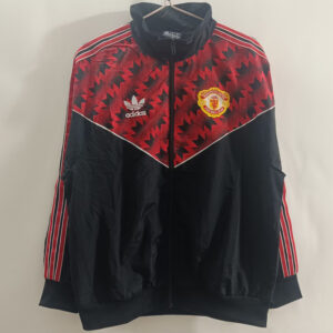 25-26 Man Utd Red Black Windbreaker