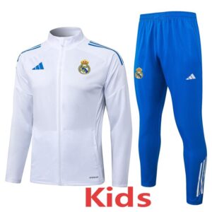 25-26 RMA White Kids Jacket Tracksuit #E25143(童装)