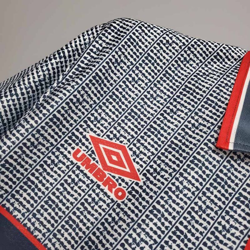 1995-1996 Man Utd Third Retro Soccer Jersey - Image 5