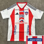 25-26 Junior FC Home Fans Soccer Jersey (全广告)